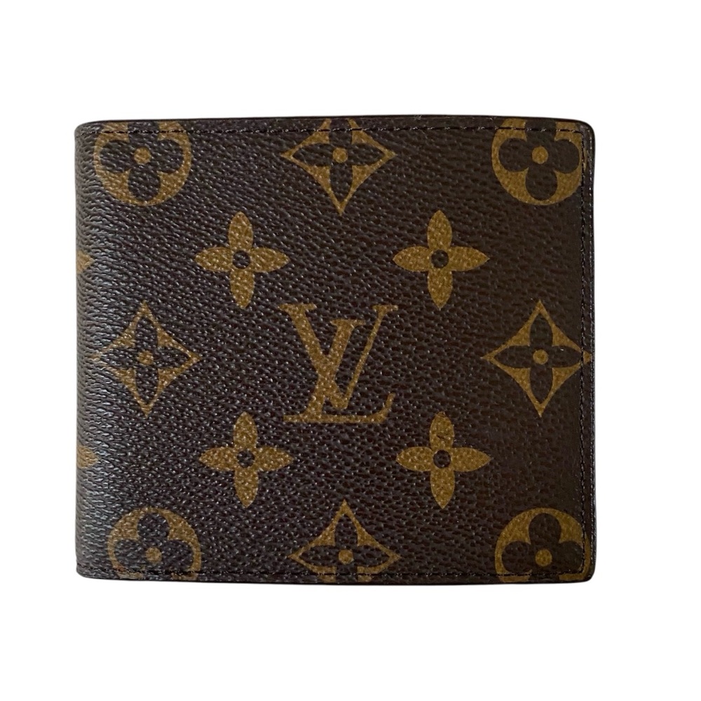 LOUIS VUITTON MEN’S RARE VINTAGE MONOGRAM WALLET NWOT - Picture 2 of 16